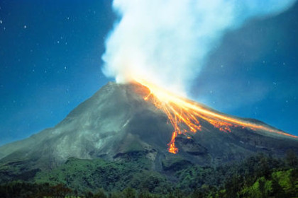 孕妇梦见火山