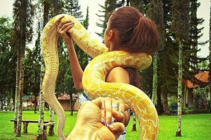女人梦见蛇缠肩是什么意思